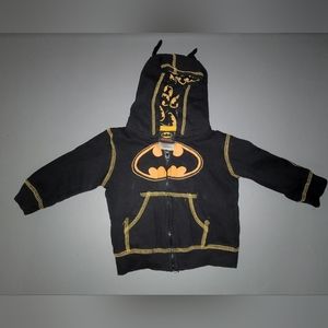 Batman zippered hooded jacket.